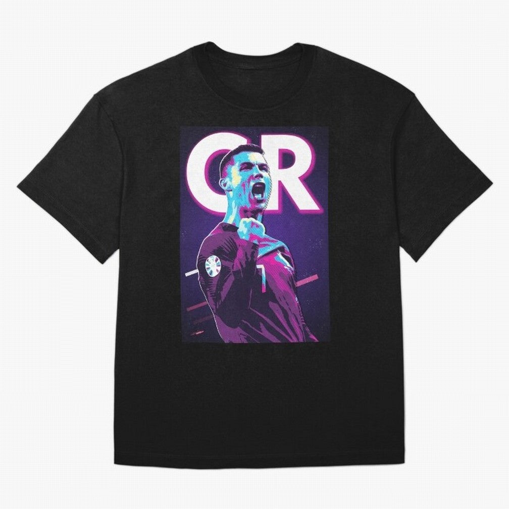 Ronaldo Oversized T-Shirt Celebrate Football Dreams Across FIFA World Cup 2026 Group Stage for Fans of Messi, Neymar and Mbappe and Spain and Netherlands, Bringing Sports Nostalgia, International Competition, Famous Players and Unforgettable