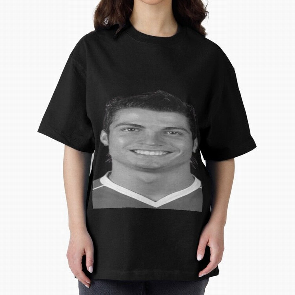 Cristiano Ronaldo Oversized T-Shirt Bring Supporter Culture to Match Day Hype around FIFA World Cup 2026 USA Canada Mexico, Neymar, Haaland and Cristiano Ronaldo, France, Classic Soccer Heritage, Championship Pressure, Fan Loyalty and International