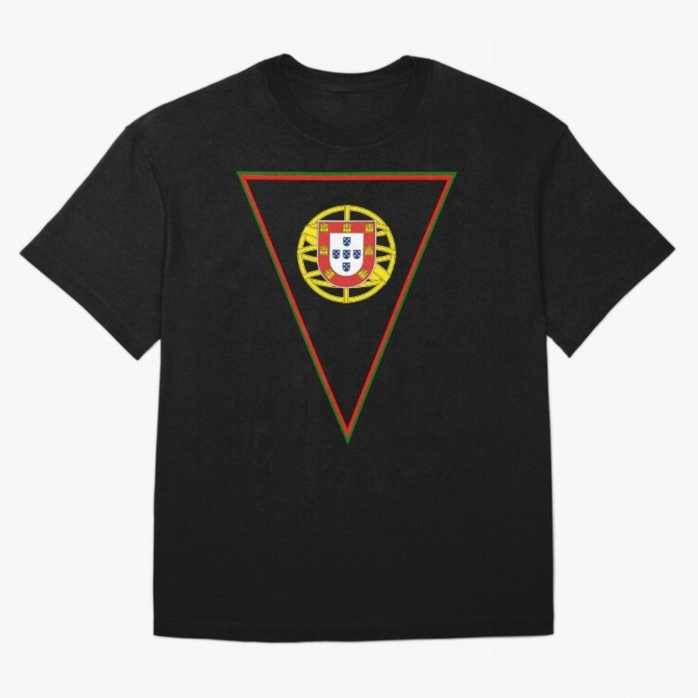 Portugal Flag & Coat of arms Oversized T-Shirt Celebrate Every Goal in FIFA World Cup 2026 USA Canada Mexico Spirit, Capturing Spain and Netherlands, Neymar, Game Day Rituals, Football Legends, Country Pride and the Road to the Final; Ideal for