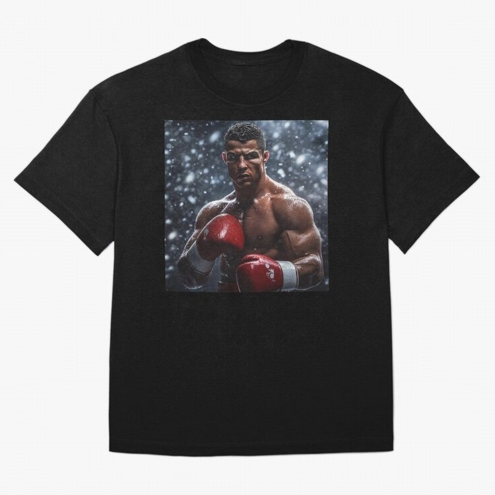 Cristiano Ronaldo: The Unexpected Boxer Oversized T-Shirt Honor Match Day Hype around FIFA World Cup 2026 USA Canada Mexico, Messi, Argentina, Football Passion, Legendary Performances, Festival Vibes and Supporter Community; Great for Supporters