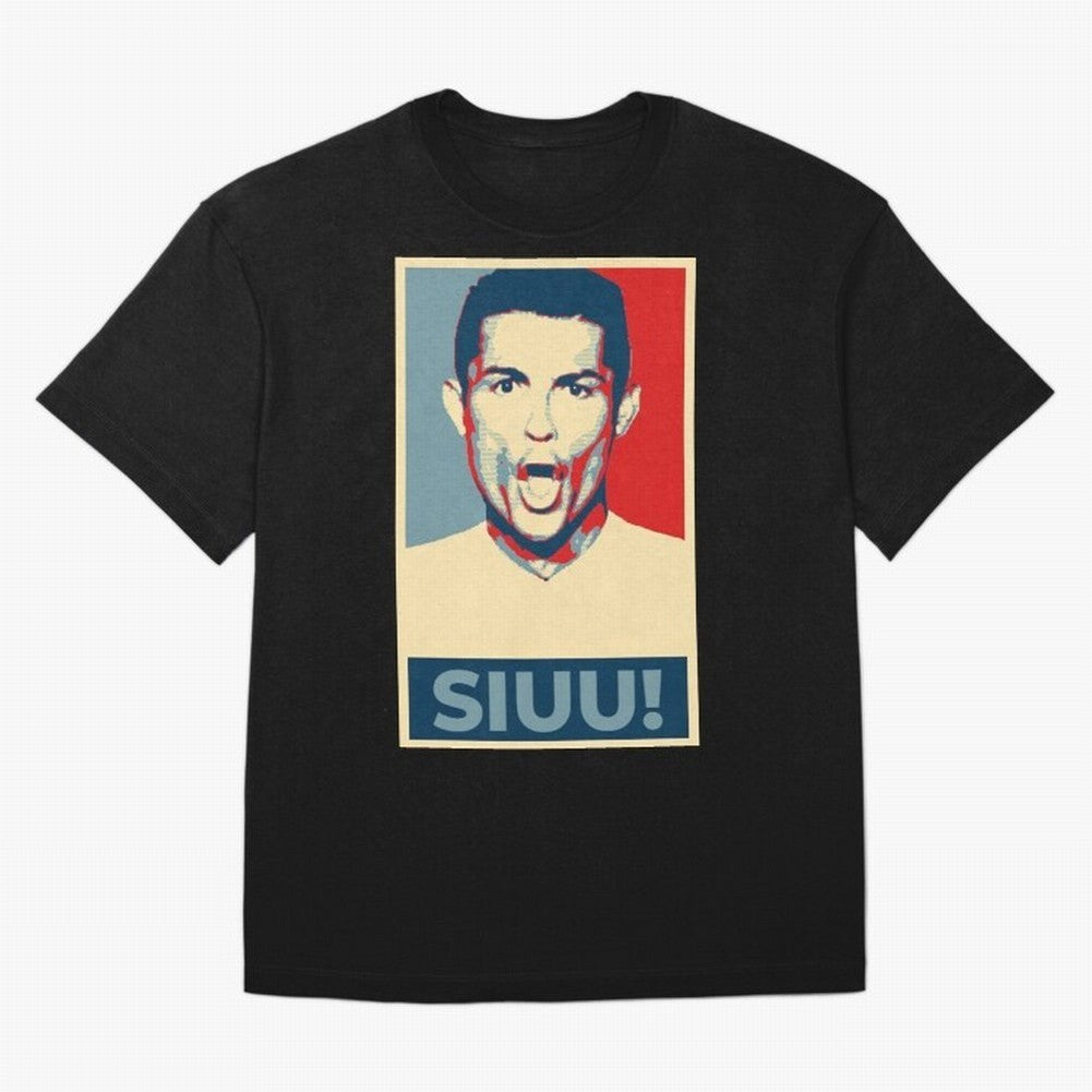 Ronaldo Siuu! - Hope Oversized T-Shirt Celebrate Rivalries and Pride in the FIFA World Cup 2026 Journey through Mbappe and Neymar Highlights, Argentina Pride, Worldwide Fan Energy, Dramatic Goals, Stadium Lights and Championship Celebrations; Great