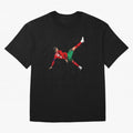 Cristiano Ronaldo 910th Goal Bicycle Kick Tribute Oversized T-Shirt Support Your Favorite Stars during FIFA World Cup 2026 Spirit, Centered on Portugal, Spain and Germany, Cristiano Ronaldo, Match Day Excitement, Supporter Culture, Golden Goals and