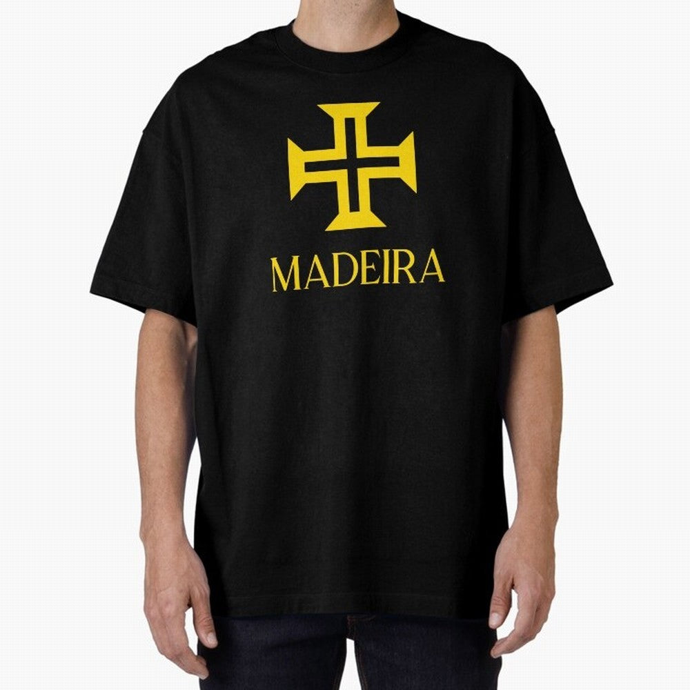 Madeira yellow Oversized T-Shirt Fuel Your Fan Pride for Global Football Passion for FIFA World Cup 2026 Group Stage, Featuring Haaland, Portugal, Champion Mindset, Group Stage Buzz, Knockout Tension and Passionate Fan Culture; Made for Die Hard