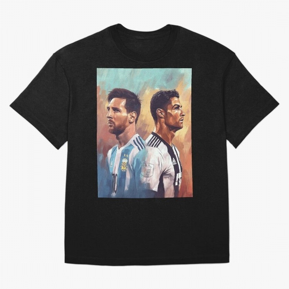 Lionel Messi and Cristiano Ronaldo Oversized T-Shirt Bring Bold Fan Energy to the FIFA World Cup 2026 Journey through Messi, CR7 and Mbappe Highlights, France Pride, Football History, Final Match Energy, Crowd Noise and Once in a Lifetime Moments;