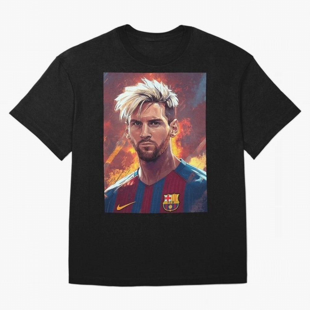 Lionel Messi Oversized T-Shirt Celebrate Fan Favorites in FIFA World Cup 2026 USA Canada Mexico Built around Cristiano Ronaldo, Argentina, France and Brazil Energy, Worldwide Fan Energy, Dramatic Goals, Stadium Lights and Championship Celebrations;