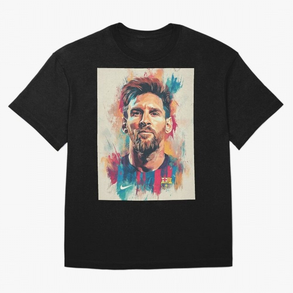Lionel Messi Oversized T-Shirt Celebrate Global Football Passion for FIFA World Cup 2026 USA Canada Mexico, Centered on CR7, Brazil, Portugal and Argentina, Game Day Rituals, Football Legends, Country Pride and the Road to the Final; Ideal for Fans