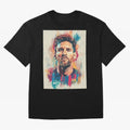 Lionel Messi Oversized T-Shirt Celebrate Global Football Passion for FIFA World Cup 2026 USA Canada Mexico, Centered on CR7, Brazil, Portugal and Argentina, Game Day Rituals, Football Legends, Country Pride and the Road to the Final; Ideal for Fans