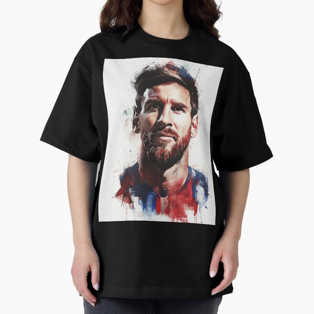 Lionel Messi Oversized T-Shirt Follow Every Goal of FIFA World Cup 2026 for Fans of Mbappe and Brazil, Bringing Global Supporter Spirit, Legendary Goals, National Colors and Tournament Celebration; Perfect for People Who Love Argentina, Brazil,