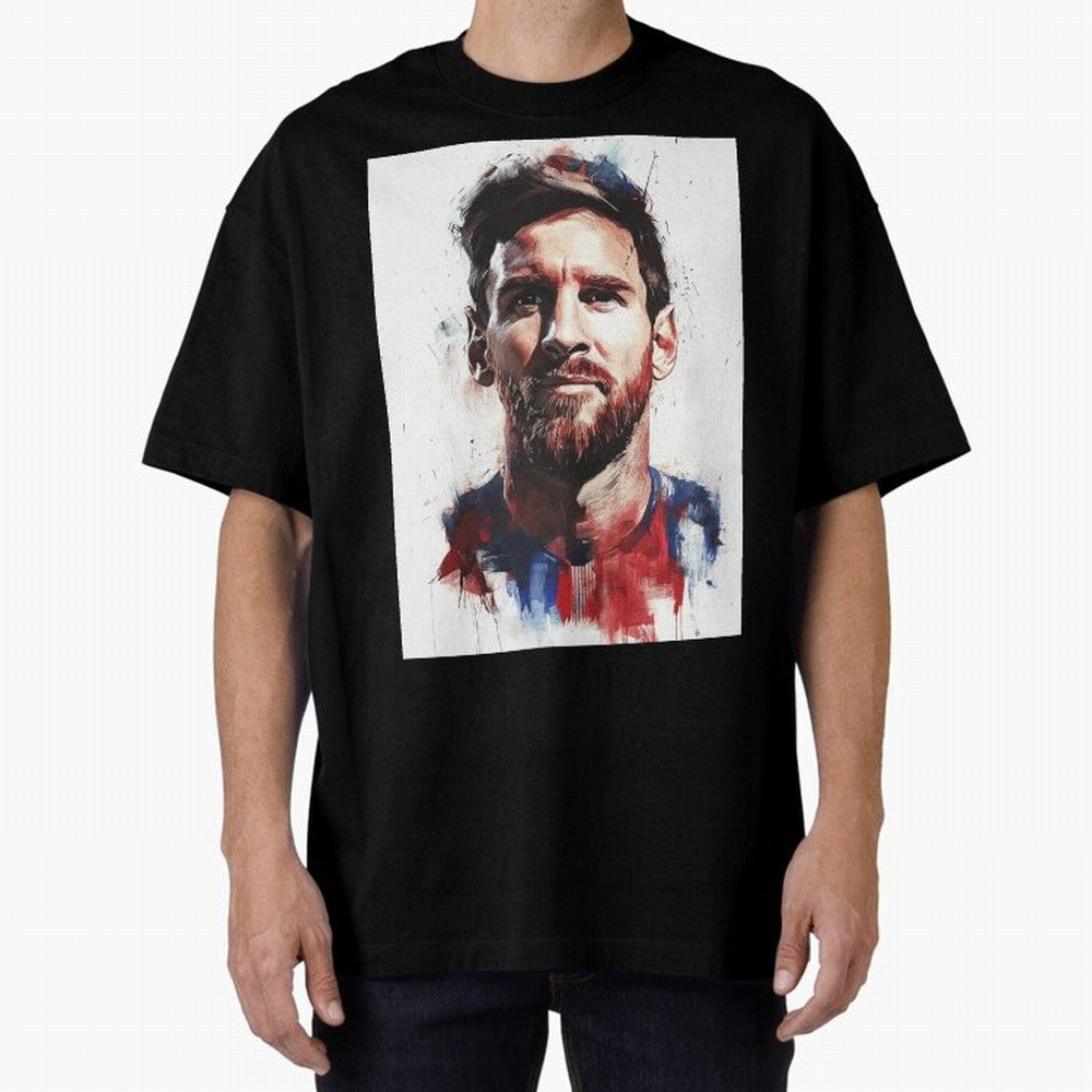 Lionel Messi Oversized T-Shirt Follow Every Goal of FIFA World Cup 2026 for Fans of Mbappe and Brazil, Bringing Global Supporter Spirit, Legendary Goals, National Colors and Tournament Celebration; Perfect for People Who Love Argentina, Brazil,