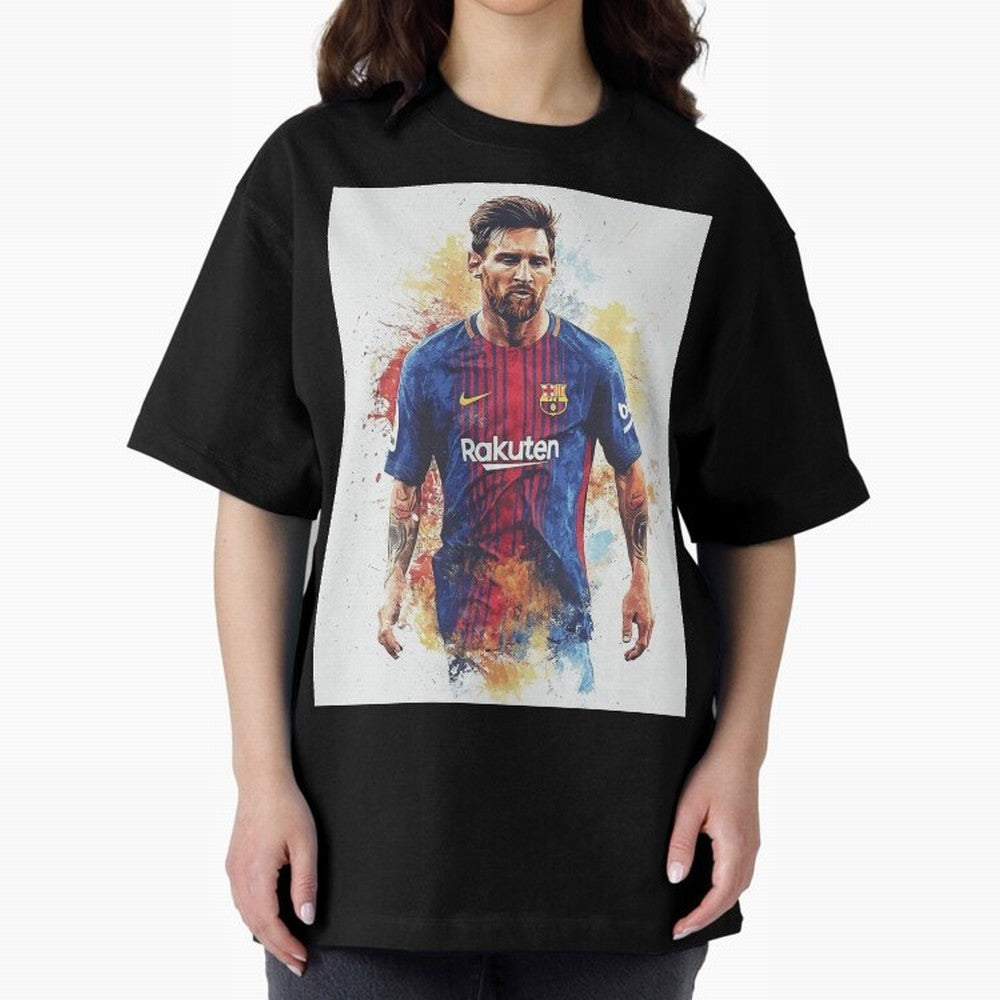 Lionel Messi Oversized T-Shirt Bring Supporter Culture to FIFA World Cup 2026 Group Stage for Fans of CR7 and Messi and Argentina, France and Brazil, Bringing Tournament Hype, Historic Matchups, Family Viewing Parties and Global Sports Pride;