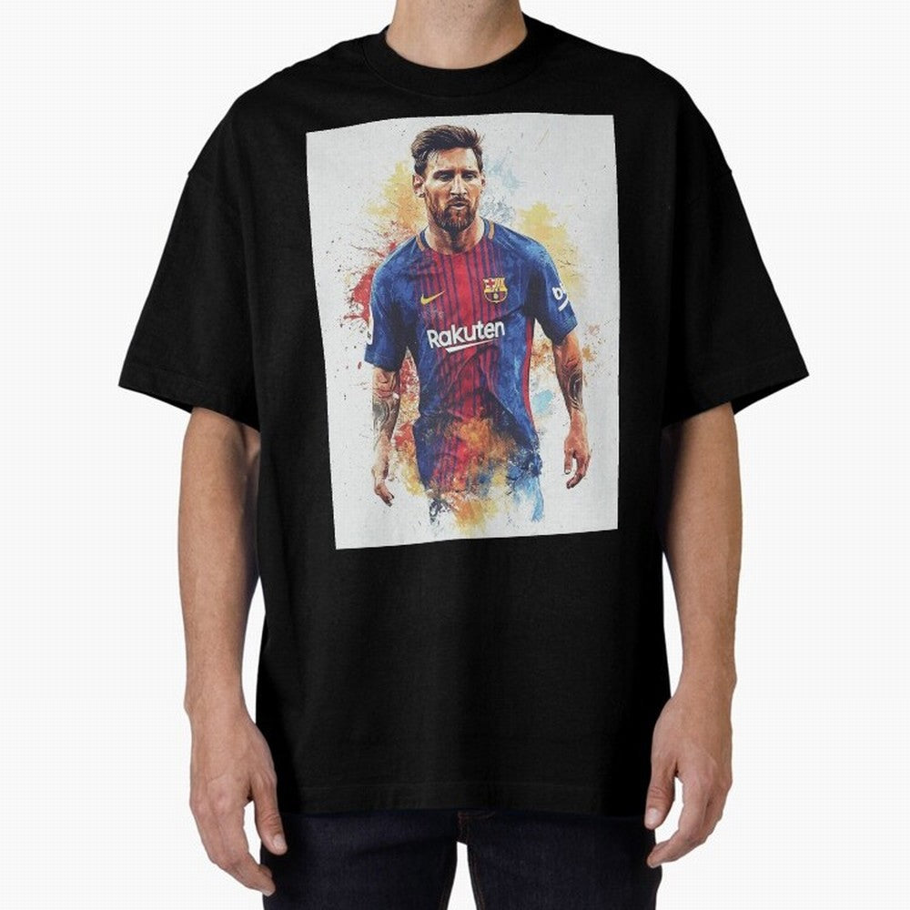Lionel Messi Oversized T-Shirt Bring Supporter Culture to FIFA World Cup 2026 Group Stage for Fans of CR7 and Messi and Argentina, France and Brazil, Bringing Tournament Hype, Historic Matchups, Family Viewing Parties and Global Sports Pride;