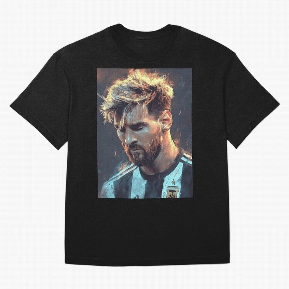 leo Messi Oversized T-Shirt Fuel Global Football Passion for FIFA World Cup 2026 Group Stage, with Messi, England, France and Netherlands, Vintage Soccer Flavor, Modern Football Stars, National Flags and Final Night Emotion; Created for Match Day