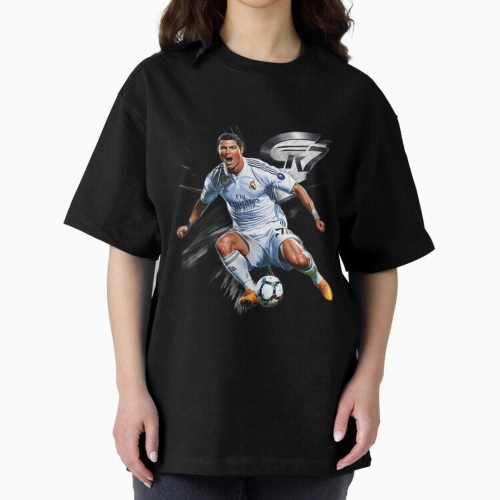 CR7 Ronaldo Legacy GOAT Soccer Fan T-Shirt ¨C Ultimate Football Icon Oversized T-Shirt Bring Home FIFA World Cup 2026 Group Stage Connected to Neymar, Haaland and Cristiano Ronaldo, Netherlands Energy, Game Day Rituals, Football Legends, Country
