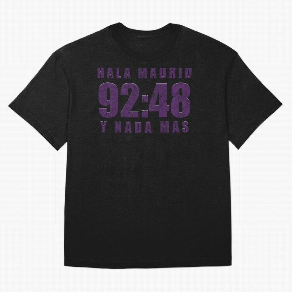 La Decima ChL 92:48 Madrid Hala Madrid Y Nada Mas History Made Madrid Bernabeu Football Soccer Legendary Oversized T-Shirt Experience the Global Stage of FIFA World Cup 2026 Group Stage Spirit, Capturing Germany, Cristiano Ronaldo, Worldwide Fan