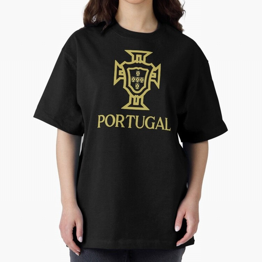 Portugal Oversized T-Shirt Stand Out with Spirit from Global Football Passion for FIFA World Cup 2026, Made for Messi, Neymar and Mbappe, Argentina, Match Day Excitement, Supporter Culture, Golden Goals and Global Football Passion; Great for