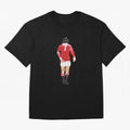 George Best watercolour Manchester United Football Northern Ireland Legend number 7 Man United Red D Oversized T-Shirt Make Memories around FIFA World Cup 2026 for Fans of Haaland and France and Portugal, Bringing Tournament Hype, Historic