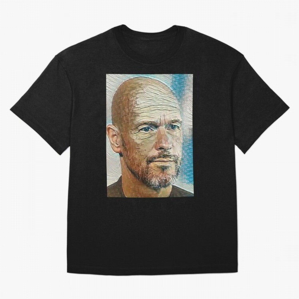 Erik Ten Hag Oversized T-Shirt Embrace FIFA World Cup 2026 Spirit, Built around France, Messi, Vintage Soccer Flavor, Modern Football Stars, National Flags and Final Night Emotion; Perfect for Supporters Who Want Bold Football Energy, Global Pride