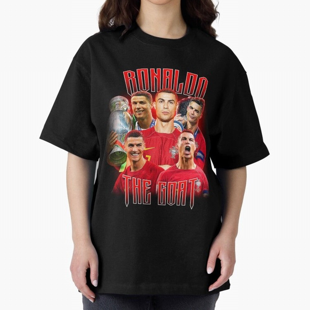 Cristiano Ronaldo Vintage Style Tee, Bootleg Tee, Bootleg T Shirt, Rap Tee Oversized T-Shirt Bring Global Tournament Vibes to FIFA World Cup 2026 for Fans of Cristiano Ronaldo and England and Germany, Bringing Classic Soccer Heritage, Championship