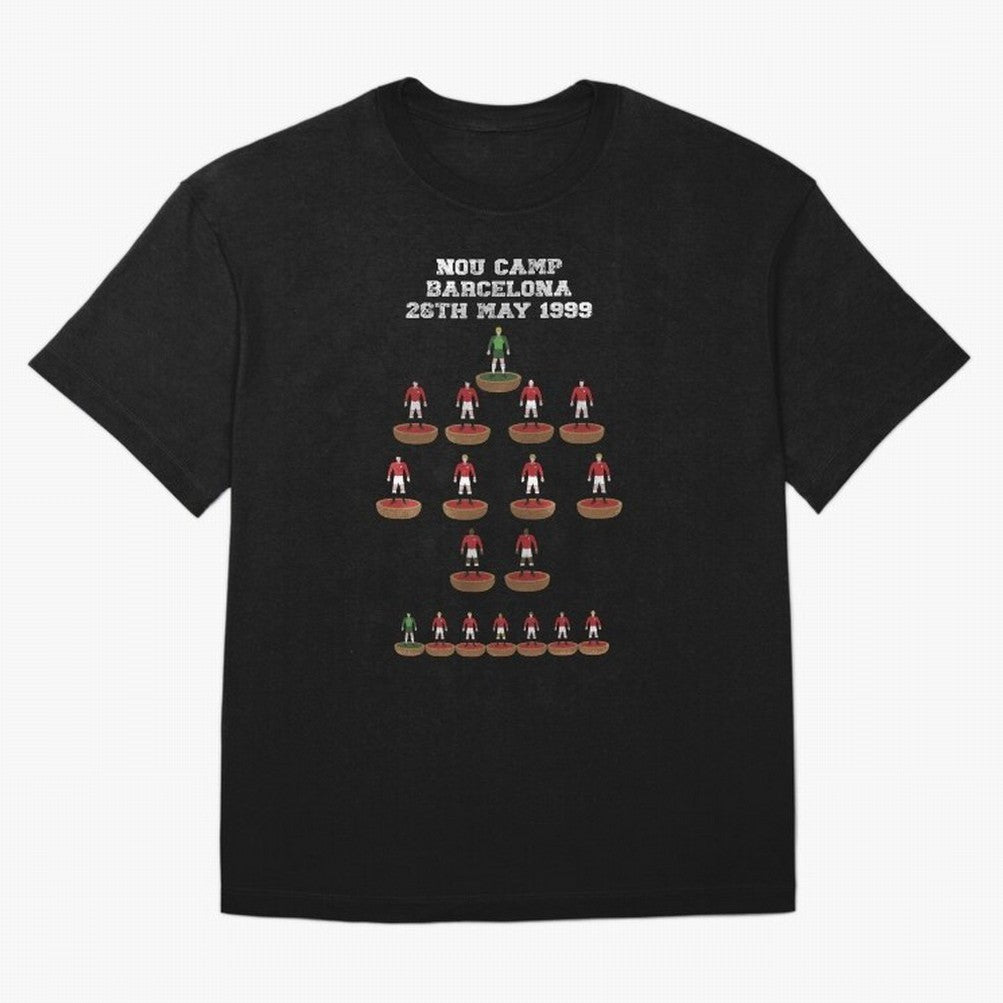 Manchester United Champions League 1999 Oversized T-Shirt Honor the Beautiful Game during Match Day Hype around FIFA World Cup 2026 Group Stage, Messi, Argentina, France and Brazil, Retro Football Energy, Iconic Rivalries, Trophy Chase Drama and