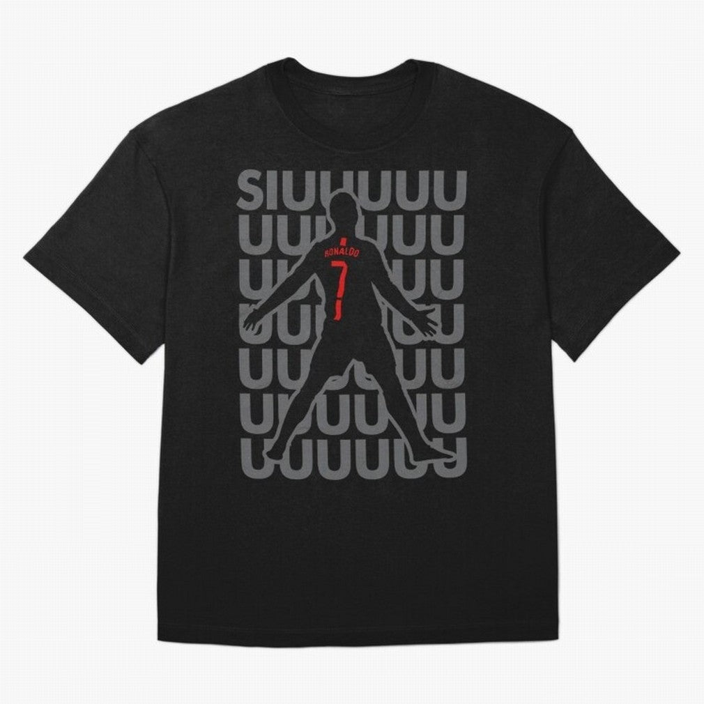 Siuuuuuu Cristiano Ronaldo Oversized T-Shirt Capture Stadium Memories from Match Day Hype around FIFA World Cup 2026, Cristiano Ronaldo, Spain, Football Passion, Legendary Performances, Festival Vibes and Supporter Community; Made for Collectors
