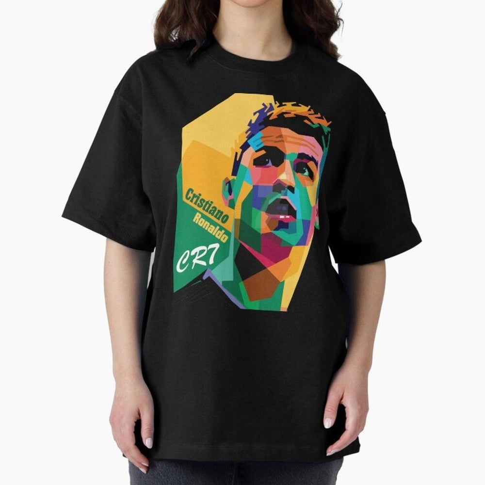 cristiano ronaldo Oversized T-Shirt Follow the Final Road of Match Day Hype around FIFA World Cup 2026 USA Canada Mexico, Cristiano Ronaldo, Netherlands, Classic Soccer Heritage, Championship Pressure, Fan Loyalty and International Pride; Perfect