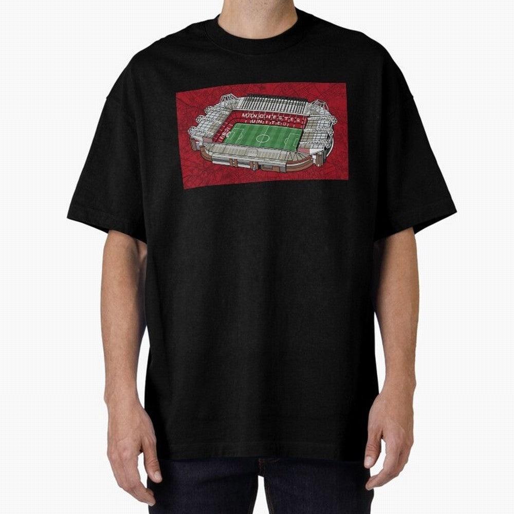 Old Trafford Manchester United Oversized T-Shirt Experience FIFA World Cup 2026 Spirit, Driven by Portugal, Mbappe and Neymar, Retro Football Energy, Iconic Rivalries, Trophy Chase Drama and Stadium Atmosphere; Ideal for Fans Who Follow Messi,