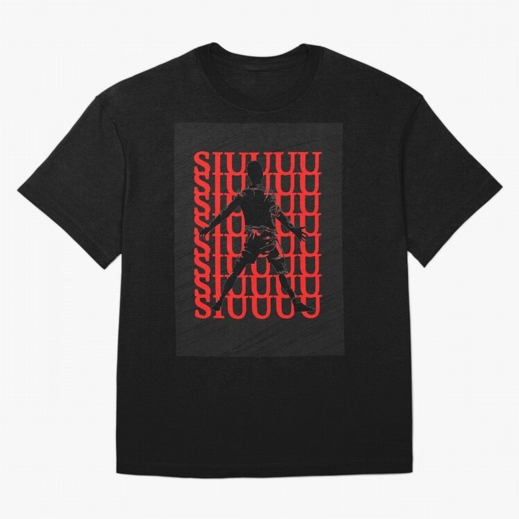 cristiano ronaldo siuuu Oversized T-Shirt Experience the FIFA World Cup 2026 Group Stage Journey through Mbappe and Neymar Highlights, England Pride, Worldwide Fan Energy, Dramatic Goals, Stadium Lights and Championship Celebrations; Ideal for