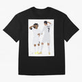 Ronaldo & Marcelo Oversized T-Shirt Make Every Kick Count in Match Day Hype around FIFA World Cup 2026, Messi, Neymar and Mbappe, France, Worldwide Fan Energy, Dramatic Goals, Stadium Lights and Championship Celebrations; Perfect for Supporters Who
