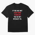 If you are not - Cristiano Ronaldo Oversized T-Shirt Show Passion for the Stars of Global Football Passion for FIFA World Cup 2026 USA Canada Mexico, Celebrating Mbappe and Neymar, England, France and Netherlands, Football Passion, Legendary