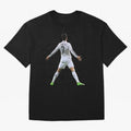 CR7 Oversized T-Shirt Capture FIFA World Cup 2026 Filled with Mbappe, Argentina Energy, Tournament Hype, Historic Matchups, Family Viewing Parties and Global Sports Pride; Perfect for People Who Love Argentina, Brazil, France, England, Germany,