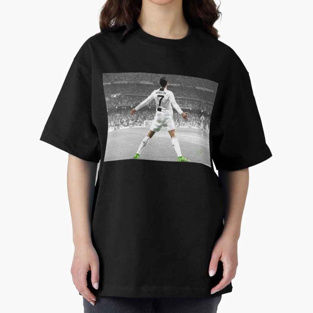 Cristiano Ronaldo Oversized T-Shirt Bring a Vintage Feel to FIFA World Cup 2026 Group Stage Inspired by Cristiano Ronaldo, Haaland and CR7, Germany Energy, Football History, Final Match Energy, Crowd Noise and Once in a Lifetime Moments; Great for