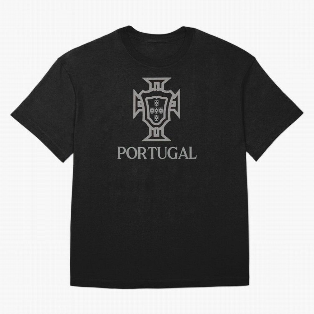 Portugal Grey 2 Oversized T-Shirt Share FIFA World Cup 2026 for Fans of Neymar, Haaland and Cristiano Ronaldo and Brazil, Portugal and Argentina, Bringing Game Day Rituals, Football Legends, Country Pride and the Road to the Final; Great for