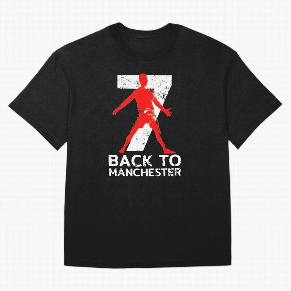 Men Back to manchester Welcome to manchester Oversized T-Shirt Live the Energy of the FIFA World Cup 2026 Group Stage Journey through CR7 Highlights, Portugal Pride, Fan Favorite Moments, National Team Passion, Big Match Drama and Soccer History;
