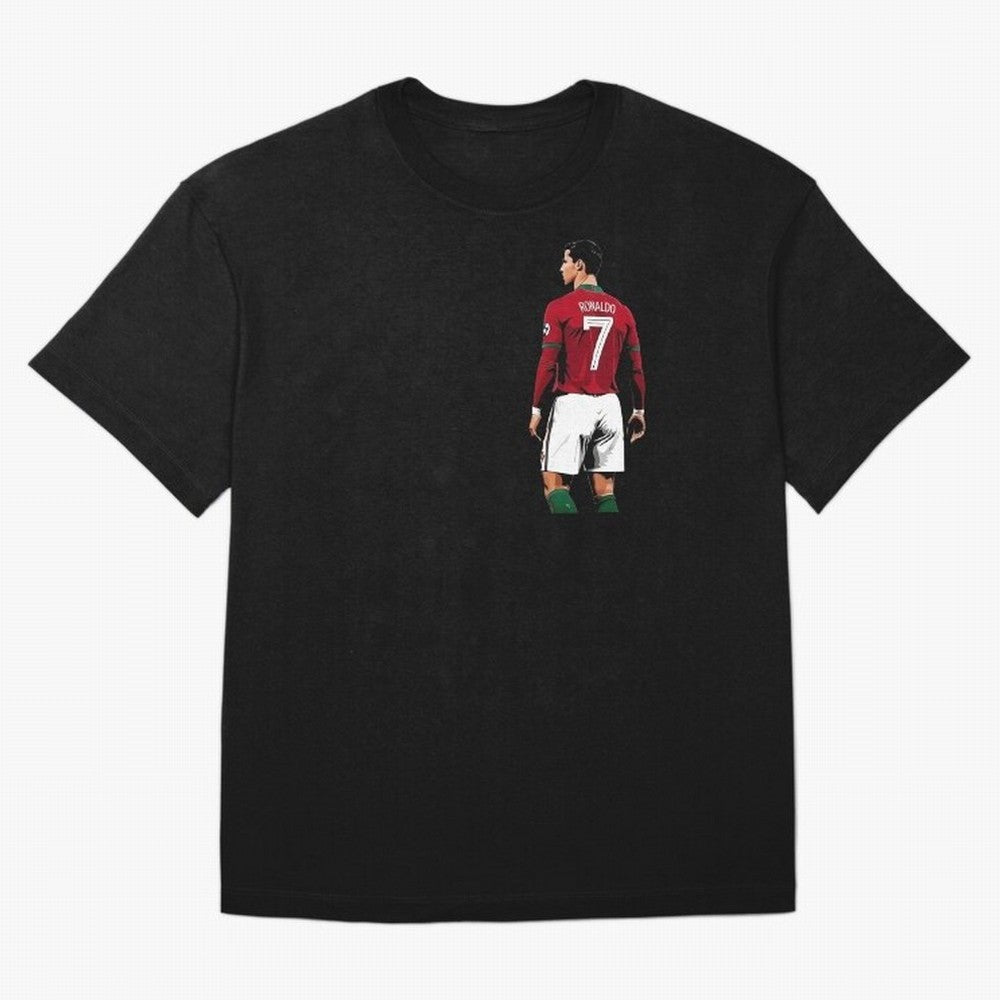 Cristiano Ronaldo inspired design Oversized T-Shirt Celebrate Football Dreams Across FIFA World Cup 2026 for Fans of Cristiano Ronaldo, Haaland and CR7 and Argentina and Brazil, Bringing Worldwide Fan Energy, Dramatic Goals, Stadium Lights and