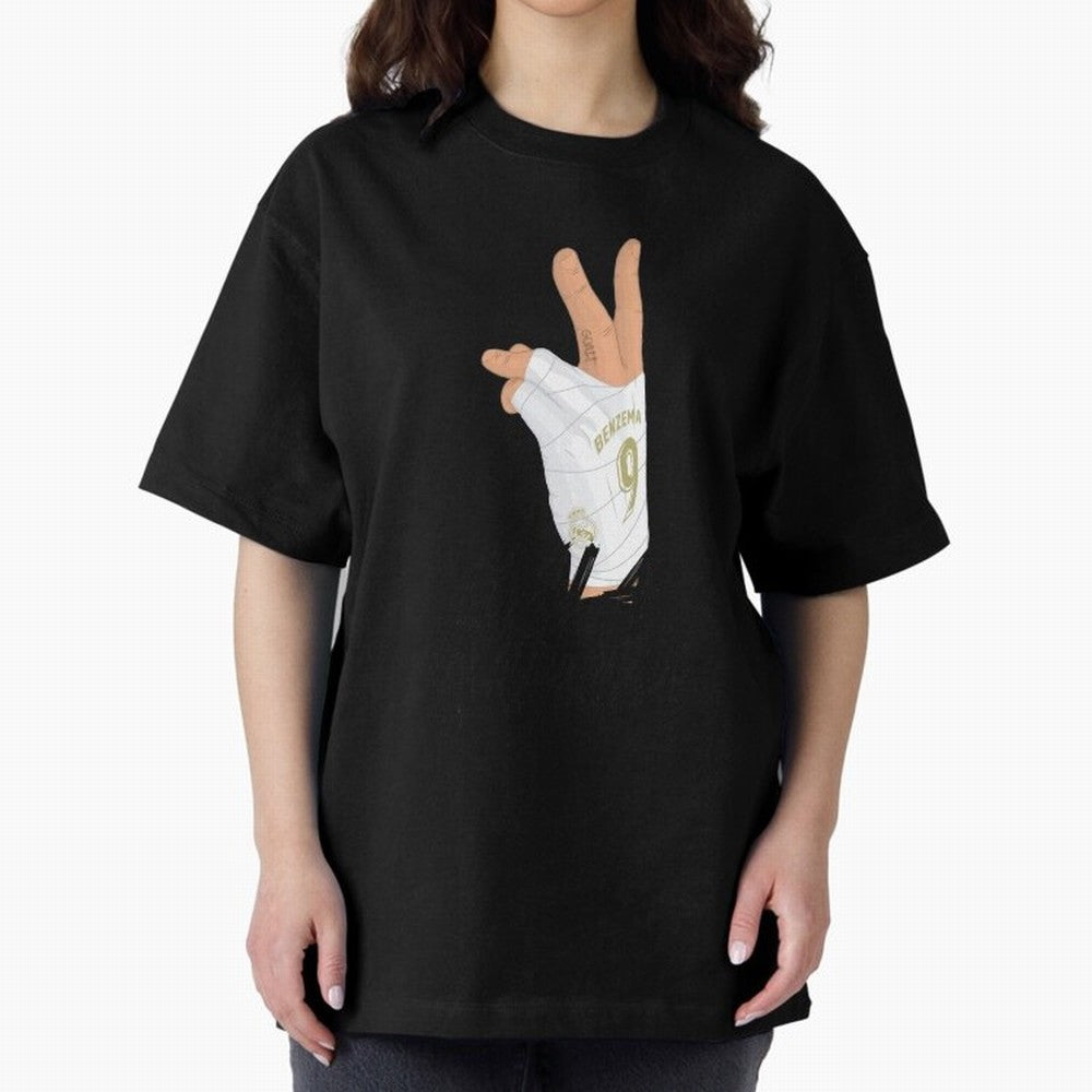 Hala Madrid No 9, Los BLancos Oversized T-Shirt Remember Iconic Moments from FIFA World Cup 2026 Group Stage Spirit, Capturing France, Mbappe and Neymar, Soccer Culture, Superstar Moments, National Team Dreams and Competitive Fire; Great for