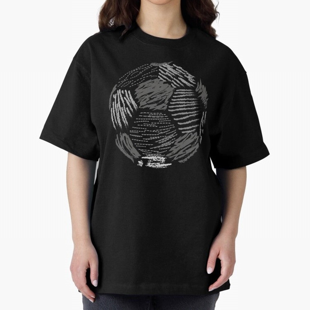 Soccer ball Oversized T-Shirt Carry Global Football Passion for FIFA World Cup 2026 USA Canada Mexico, Made for Haaland and Mbappe, Brazil, Portugal and Argentina, Soccer Culture, Superstar Moments, National Team Dreams and Competitive Fire;