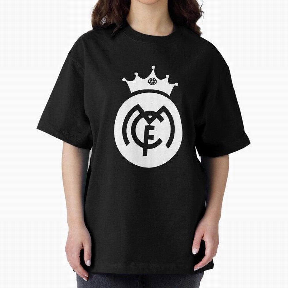 King of Kings Real-Madrid Oversized T-Shirt Make Every Kick Count in FIFA World Cup 2026 for Fans of Messi and Cristiano Ronaldo and Portugal, Bringing Goal Celebration Energy, Supporter Heritage, Football Icons and Worldwide Tournament Joy; Great