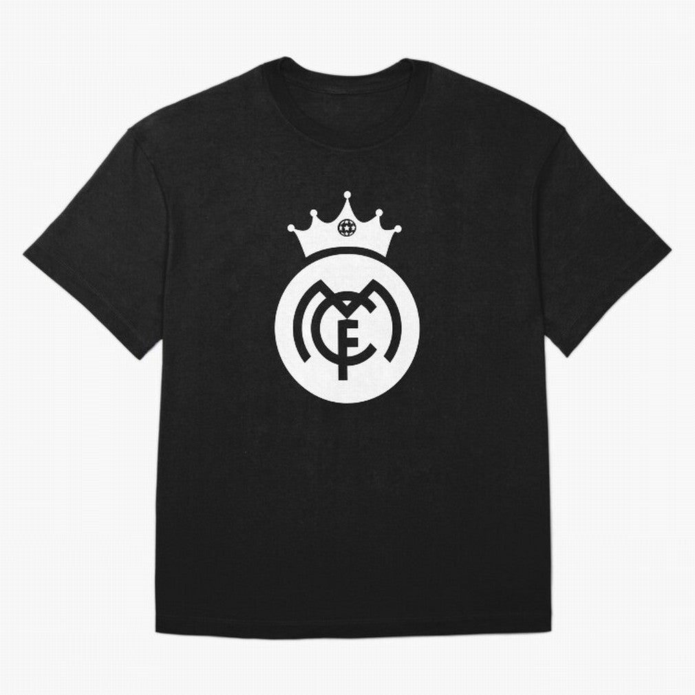 King of Kings Real-Madrid Oversized T-Shirt Make Every Kick Count in FIFA World Cup 2026 for Fans of Messi and Cristiano Ronaldo and Portugal, Bringing Goal Celebration Energy, Supporter Heritage, Football Icons and Worldwide Tournament Joy; Great