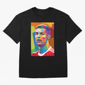 Cristiano Ronaldo Wpap Pop Art Oversized T-Shirt Feel FIFA World Cup 2026 USA Canada Mexico Inspired by Neymar, Netherlands Energy, Football Passion, Legendary Performances, Festival Vibes and Supporter Community; Great for Supporters Who Love