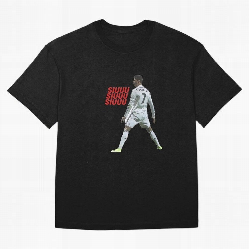 SIUUU #25 Oversized T-Shirt Celebrate Rivalries and Pride in FIFA World Cup 2026 USA Canada Mexico with Messi, England, France and Netherlands Energy, Stadium Chants, National Pride, Trophy Dreams and Unforgettable Football Memories; Perfect for