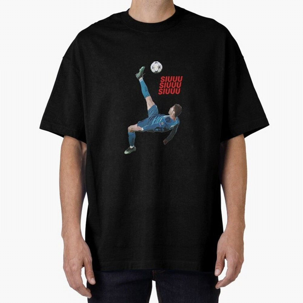 SIUUU #33 Oversized T-Shirt Back the Journey through FIFA World Cup 2026 USA Canada Mexico Made for Messi, Neymar and Mbappe, England and Germany Energy, Stadium Chants, National Pride, Trophy Dreams and Unforgettable Football Memories; Perfect for
