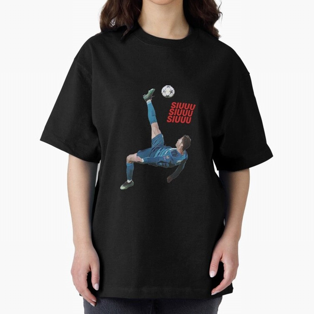 SIUUU #33 Oversized T-Shirt Back the Journey through FIFA World Cup 2026 USA Canada Mexico Made for Messi, Neymar and Mbappe, England and Germany Energy, Stadium Chants, National Pride, Trophy Dreams and Unforgettable Football Memories; Perfect for