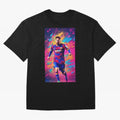 Lionel Messi Oversized T-Shirt Make Your Look Match FIFA World Cup 2026 Group Stage for Fans of CR7 and Argentina and Brazil, Bringing Global Supporter Spirit, Legendary Goals, National Colors and Tournament Celebration; Ideal for Fans Who Follow