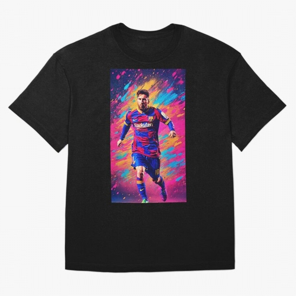 Lionel Messi Oversized T-Shirt Make Your Look Match FIFA World Cup 2026 Group Stage for Fans of CR7 and Argentina and Brazil, Bringing Global Supporter Spirit, Legendary Goals, National Colors and Tournament Celebration; Ideal for Fans Who Follow