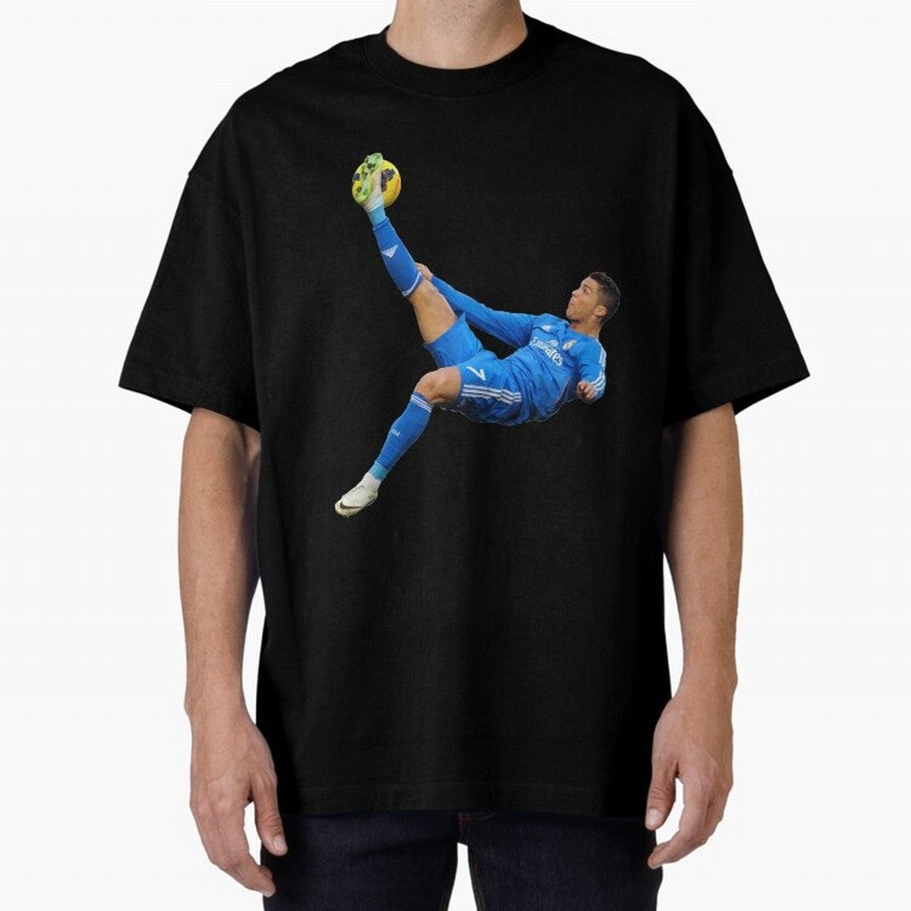 cristiano ronaldo Oversized T-Shirt Join the Countdown to FIFA World Cup 2026 for Fans of Neymar, Haaland and Cristiano Ronaldo and Portugal, Spain and Germany, Bringing Classic Soccer Heritage, Championship Pressure, Fan Loyalty and International