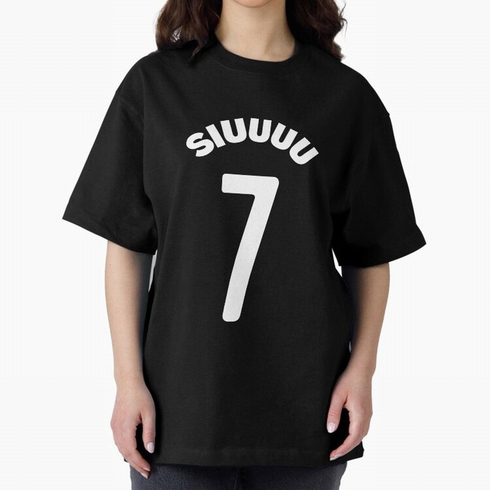 SIUUU Oversized T-Shirt Celebrate the Road through the FIFA World Cup 2026 Journey through Messi, Neymar and Mbappe Highlights, Germany Pride, Worldwide Fan Energy, Dramatic Goals, Stadium Lights and Championship Celebrations; Perfect for People