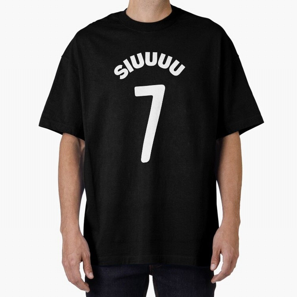 SIUUU Oversized T-Shirt Celebrate the Road through the FIFA World Cup 2026 Journey through Messi, Neymar and Mbappe Highlights, Germany Pride, Worldwide Fan Energy, Dramatic Goals, Stadium Lights and Championship Celebrations; Perfect for People