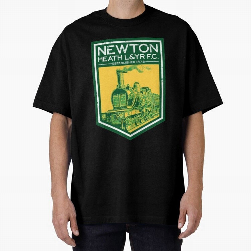 Manchester United Newton Heath 1878 Oversized T-Shirt Celebrate Football Dreams Across the FIFA World Cup 2026 USA Canada Mexico Journey through Mbappe and Neymar Highlights, Argentina and Brazil Pride, Classic Soccer Heritage, Championship