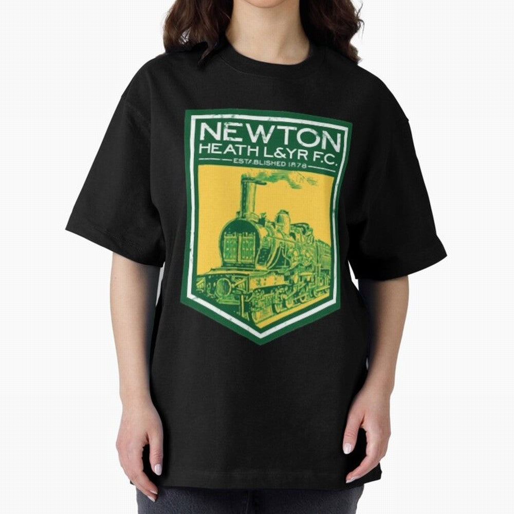 Manchester United Newton Heath 1878 Oversized T-Shirt Celebrate Football Dreams Across the FIFA World Cup 2026 USA Canada Mexico Journey through Mbappe and Neymar Highlights, Argentina and Brazil Pride, Classic Soccer Heritage, Championship