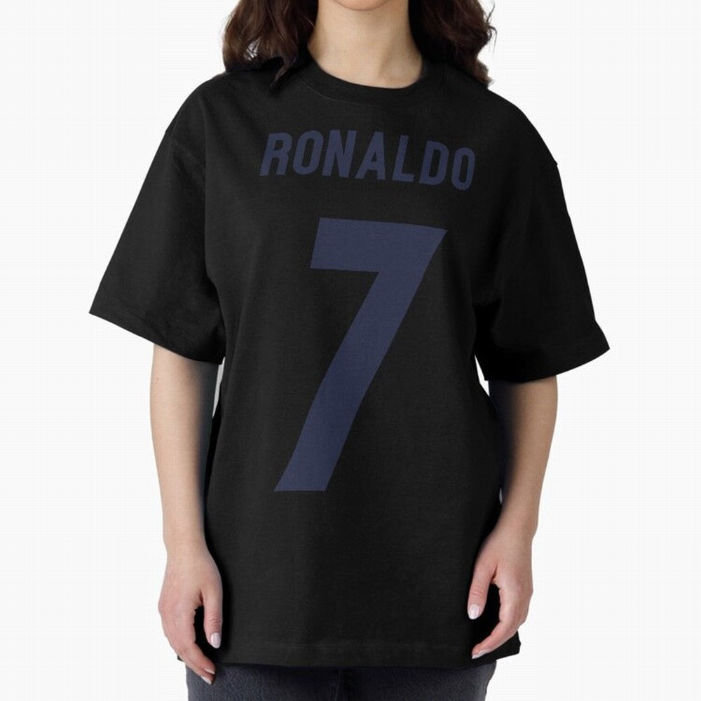 Cristiano Ronaldo 7 Oversized T-Shirt Celebrate Football Heritage in FIFA World Cup 2026 Group Stage Inspired by Cristiano Ronaldo, Brazil, Portugal and Argentina Energy, Retro Football Energy, Iconic Rivalries, Trophy Chase Drama and Stadium